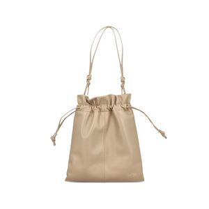 Celine Women Crystal Pouch Small Leather Bucket Bag